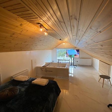 Appartamento Aprosmeno Jacuzzi House 2 Agros Esterno foto